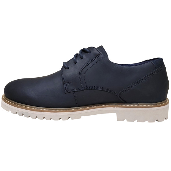 Rockport Men Maverick Plain Toe Oxford Size US 10.5M Navy Blue Leather